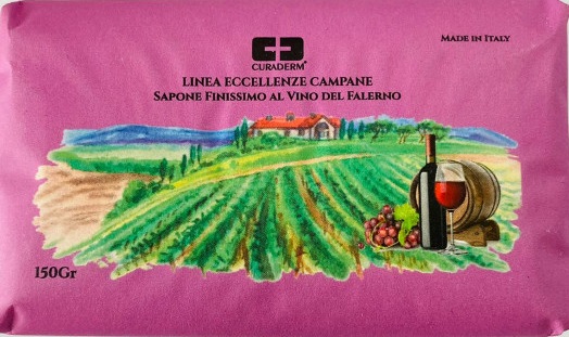 CURADERM SAPONETTA VINO DEL FALERNO 150G